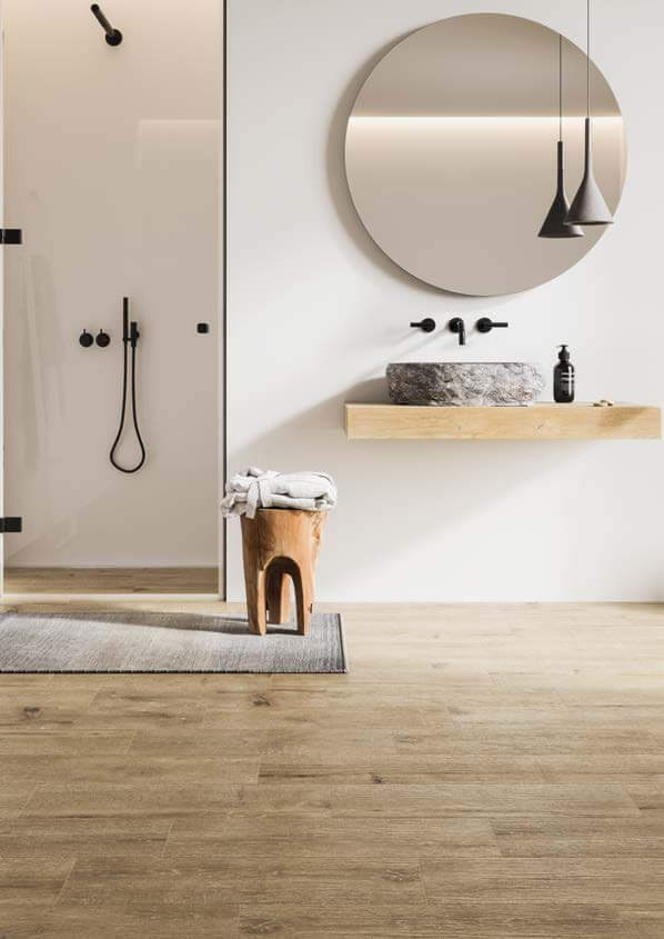 Dlažba Ashwood ASH03 Beige Natural Struktura 60×20