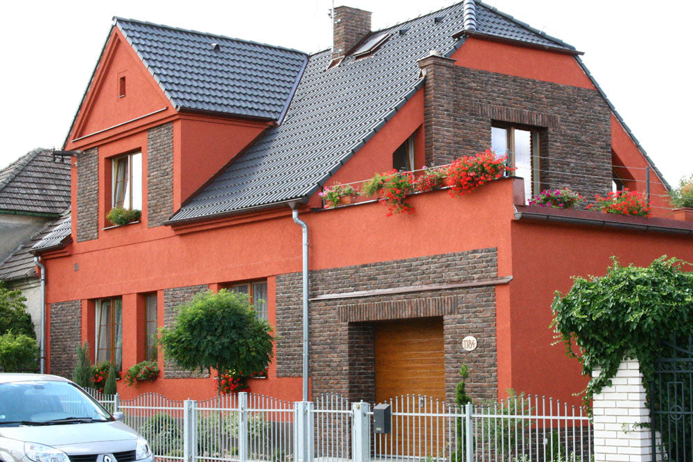 Obkladový pásek cihlový OBR Cihla oranžová 6,5×29