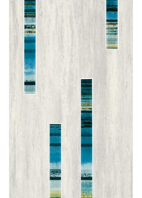 Dekor Nati Mix grys 25x40
