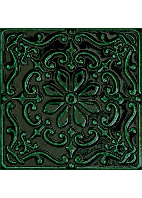 Dekor Tinta Rekt. green 14,8x14,8