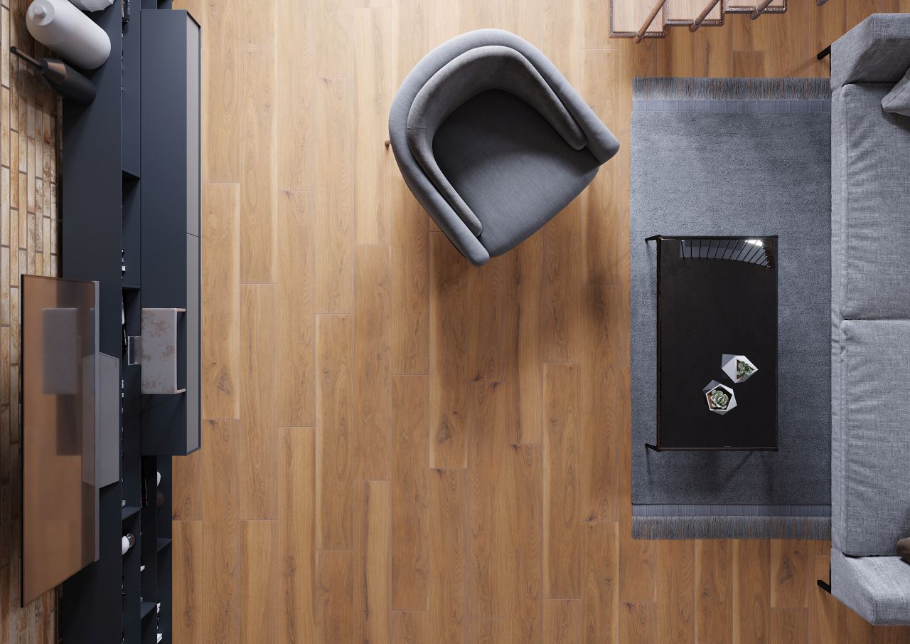 Dlažba Acero Ochra 19,3x120,2 Rektifikovaná