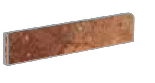 Dlažba Barro rosso sokl 5,5x30