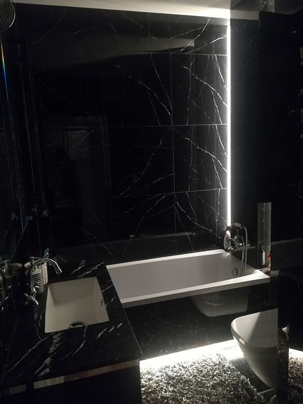 Dlažba Black Pulpis pol 60x60
