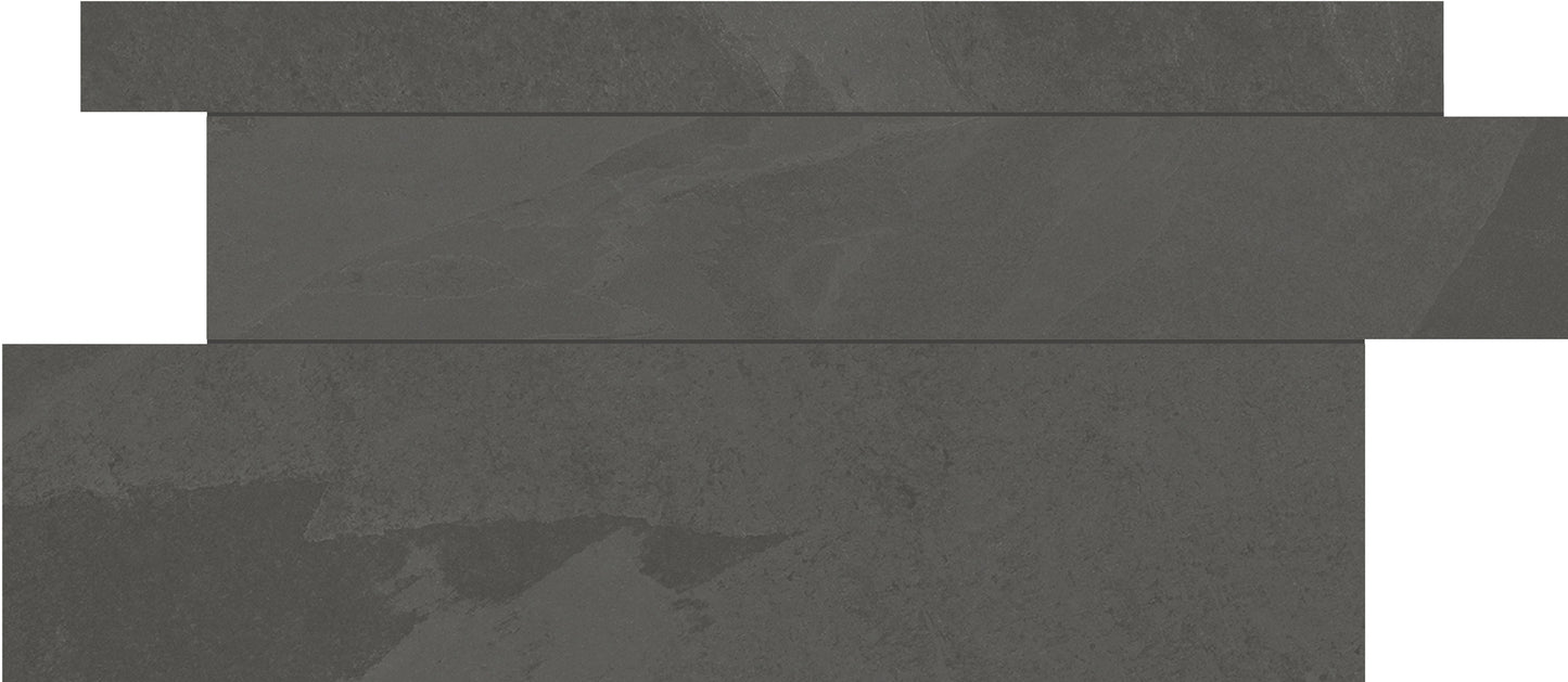 Dlažba Brazilian Slate pencil grey plank 30x60