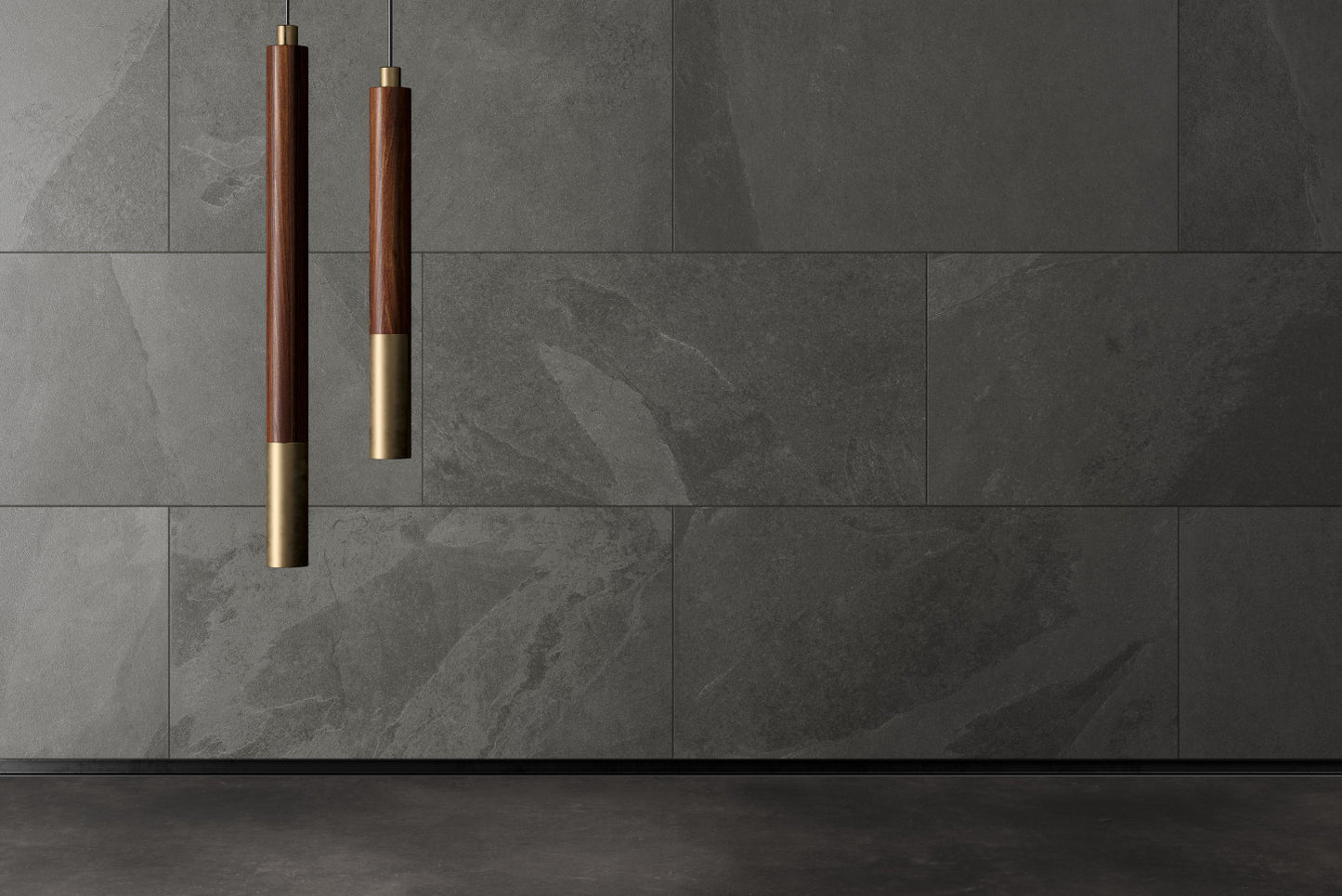 Dlažba Brazilian Slate elephant grey plank 30x60