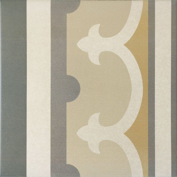 Dlažba Caprice Burgundy Border 20 x 20