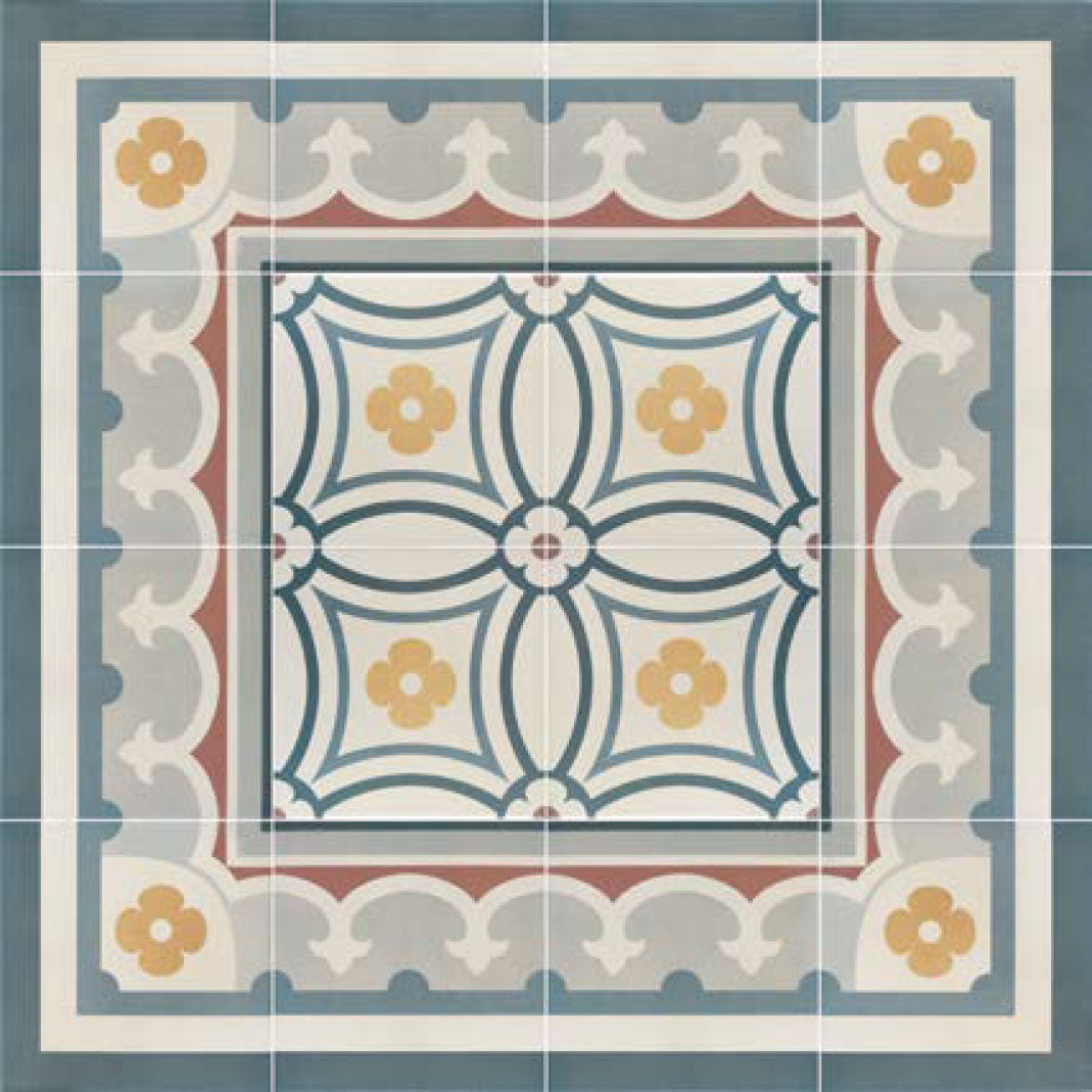 Dlažba Caprice Saint Tropez Border 20 x 20