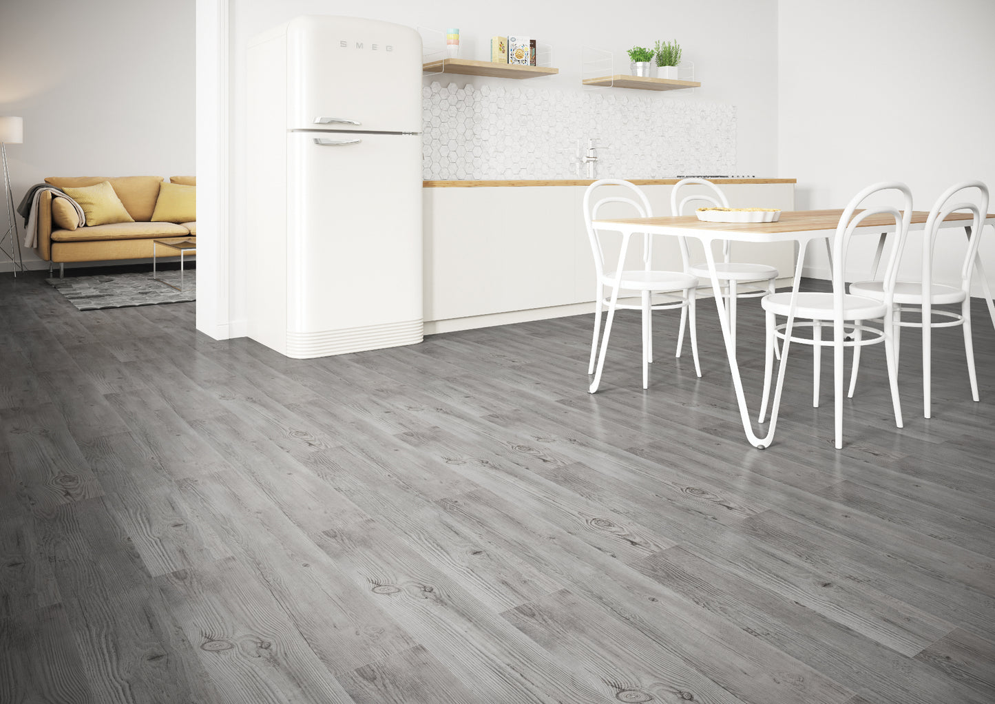 Dlažba Cortone grigio Rekt. 19,3x120,2