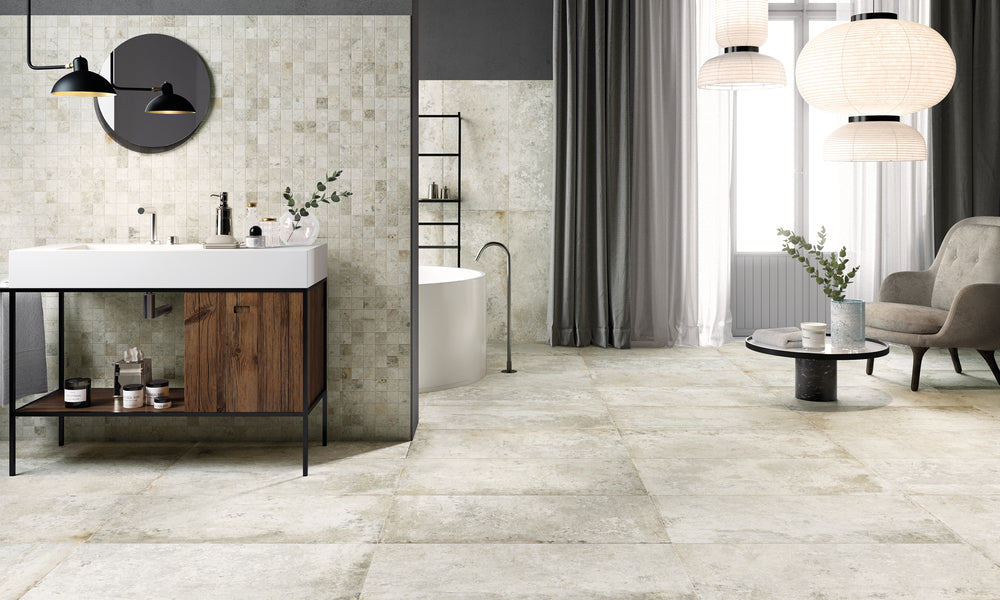 Dlažba Debris cinder hexagon 30x34