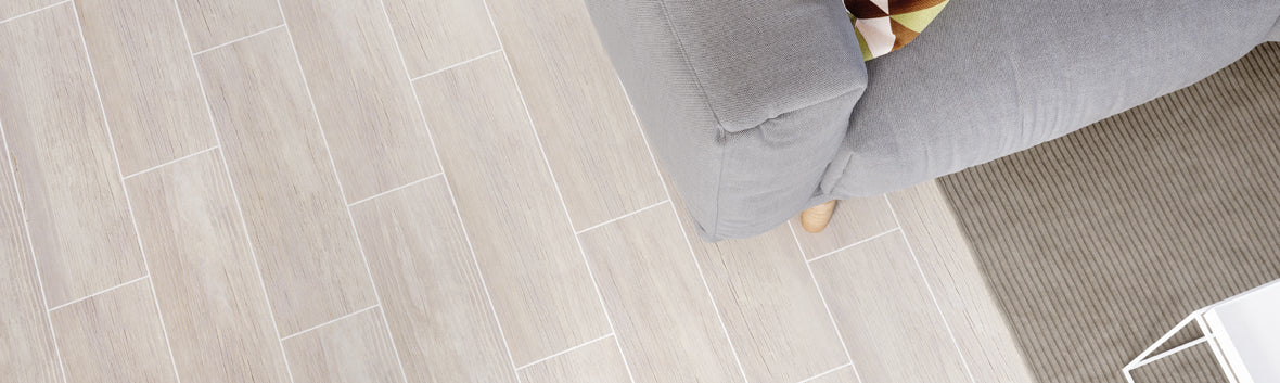 Dlažba Finwood White 18,5x59,8