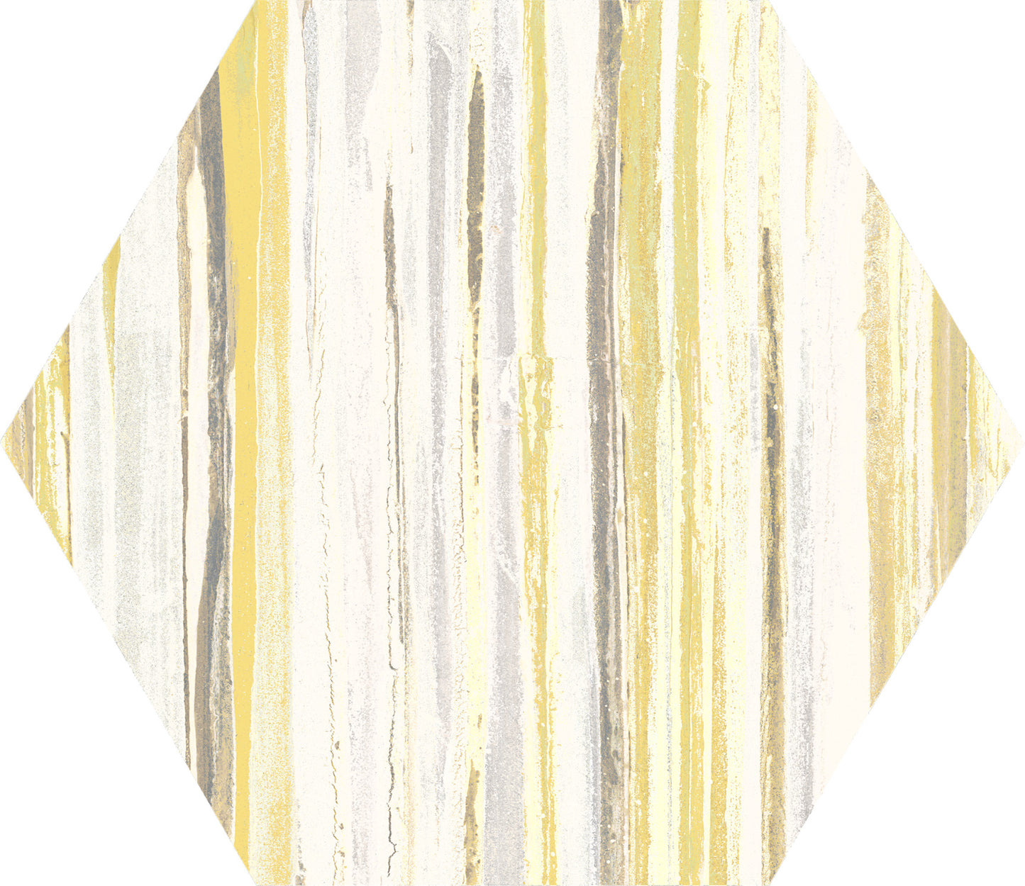 Dlažba Flow yellow Hex 25