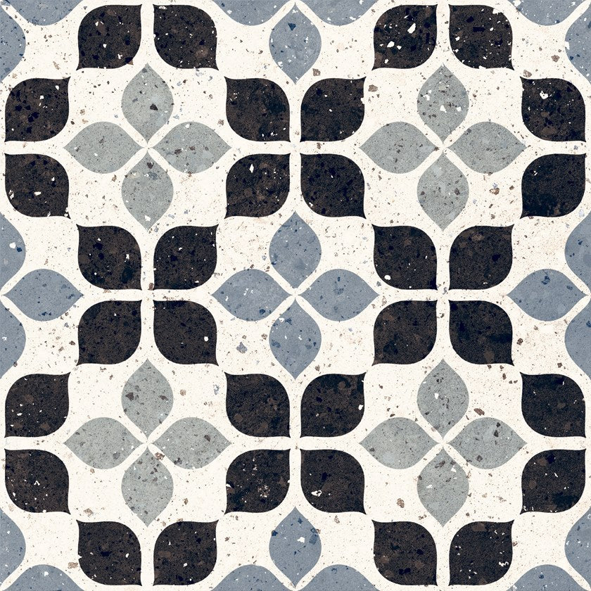 Dlažba Frammenti Azzurro Fiore 20x20