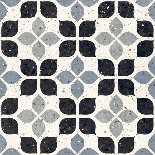 Dlažba Frammenti Azzurro Fiore 20x20