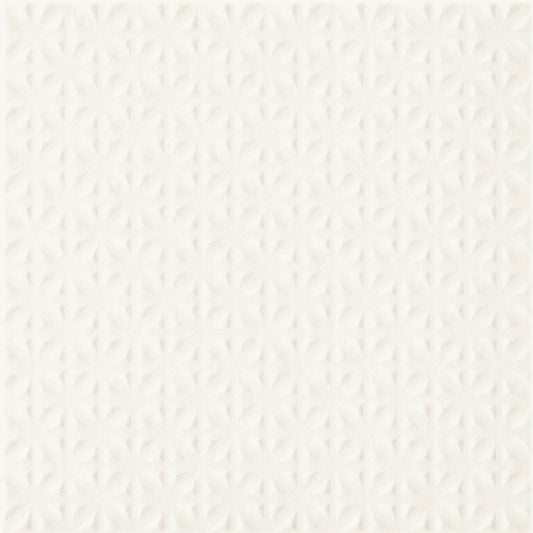 Dlažba Gammo Bialy struktura 19,8x19,8