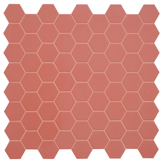 Dlažba Hexa Cherry Pie mat. 31,6x31,6