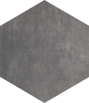 Dlažba Icon Jet Black hexagon 21x18