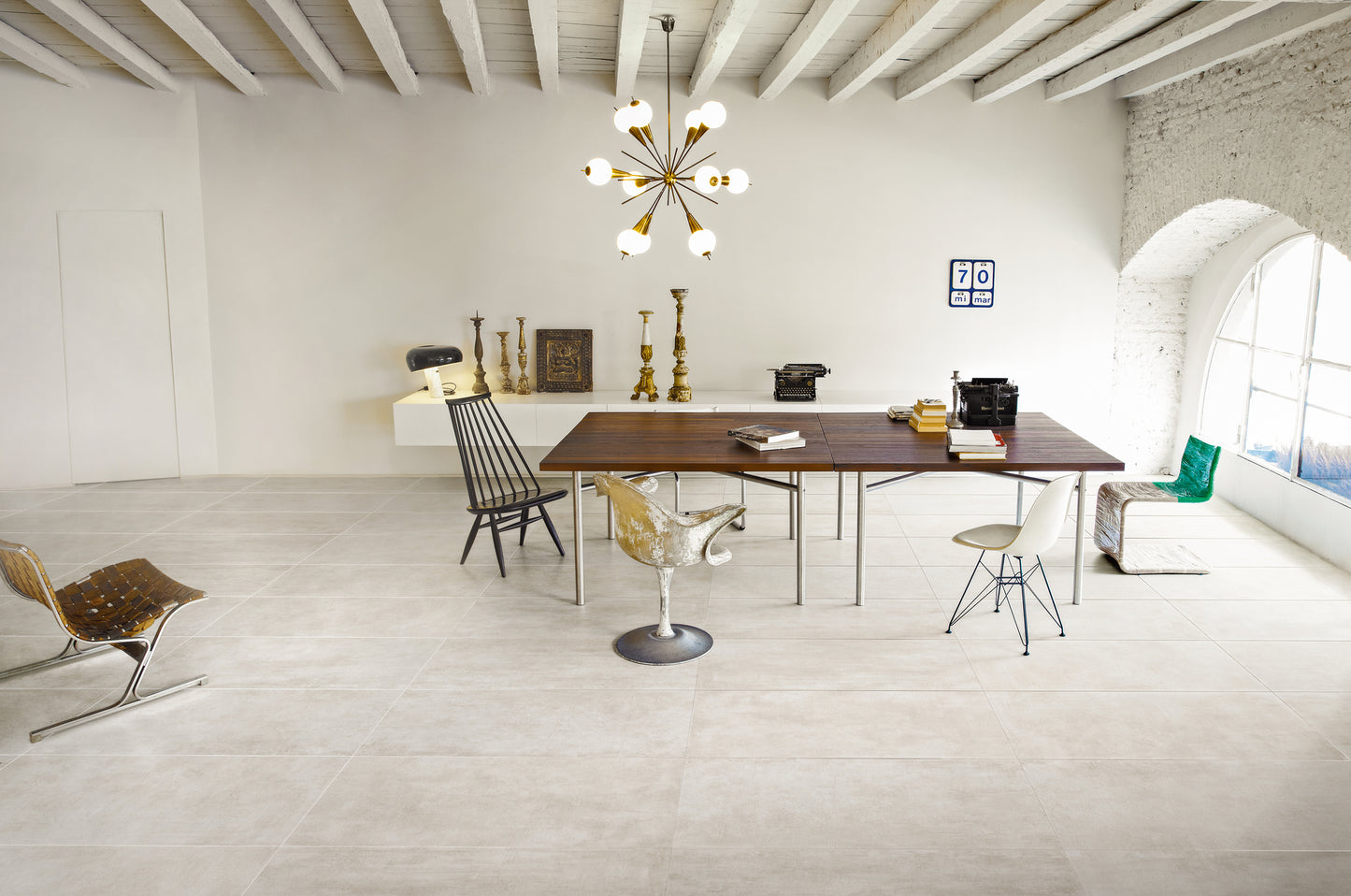 Dlažba Icon Bone White 80x80