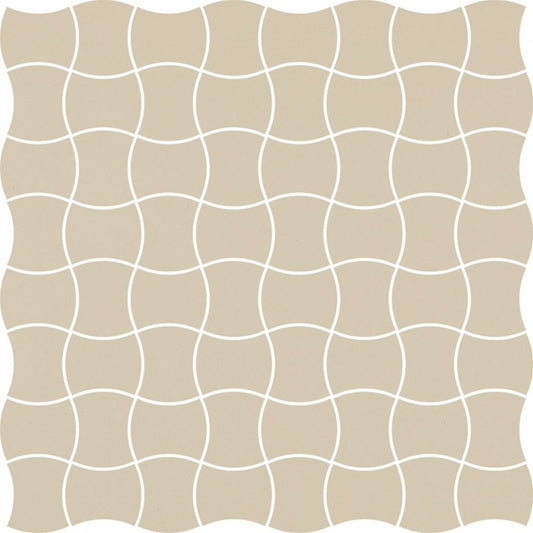 Dlažba Modernizm Bianco Mozaika 30,86x30,86