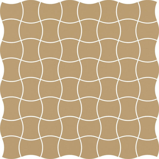 Dlažba Modernizm Ochra Mozaika 30,86x30,86