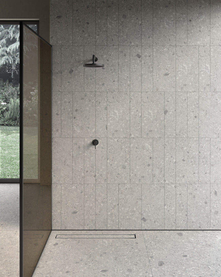 Dlažba Pietra Di Gré bianco mosaico 30x30