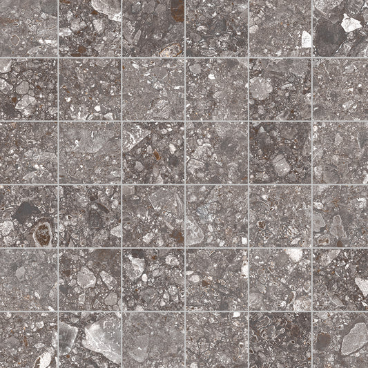 Dlažba Pietra Di Gré antracite mosaico 30x30