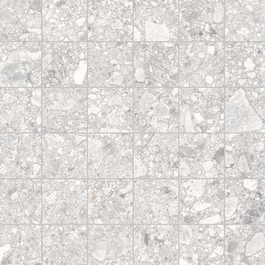 Dlažba Pietra Di Gré bianco mosaico 30x30