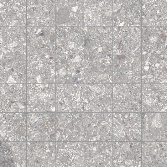 Dlažba Pietra Di Gré grigio mosaico 30x30