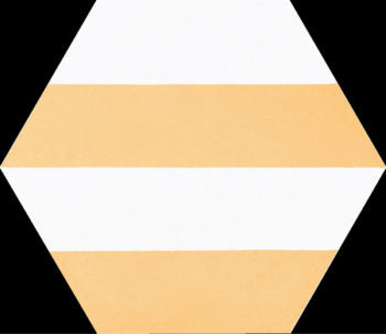 Dlažba Porto Capri Yellow Hex. 22x25