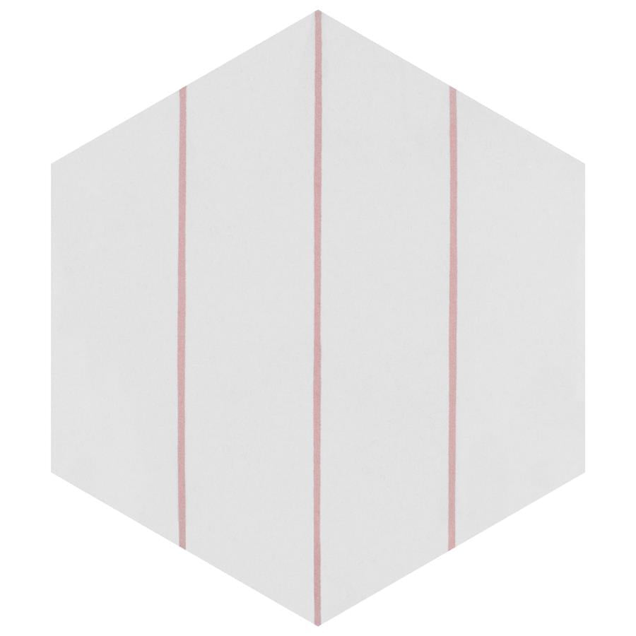 Dlažba Porto Savona Pink Hex. 22x25