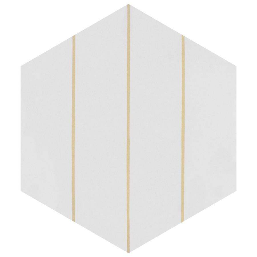 Dlažba Porto Savona Yellow Hex. 22x25
