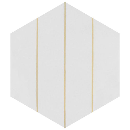 Dlažba Porto Savona Yellow Hex. 22x25