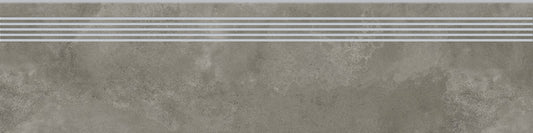 Dlažba Quenos Grey schodovka 30x120