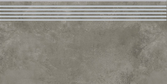Dlažba Quenos Grey schodovka 30x60