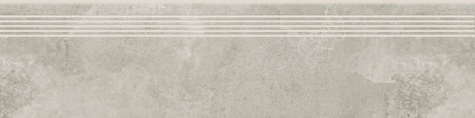 Dlažba Quenos Light Grey schodovka 30x120