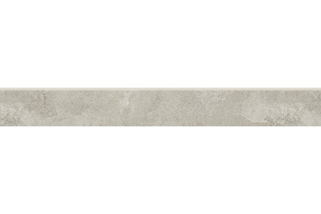 Dlažba Quenos Light Grey sokl 7x60