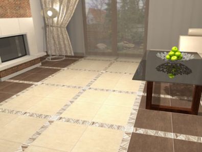 Dlažba Sextans Beige 40x40