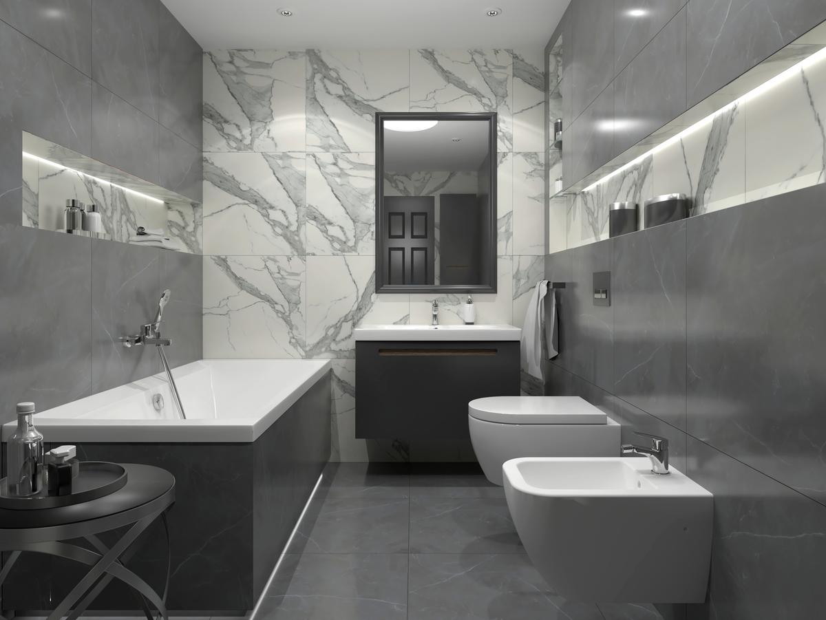 Dlažba Specchio Carrara pol 60x60