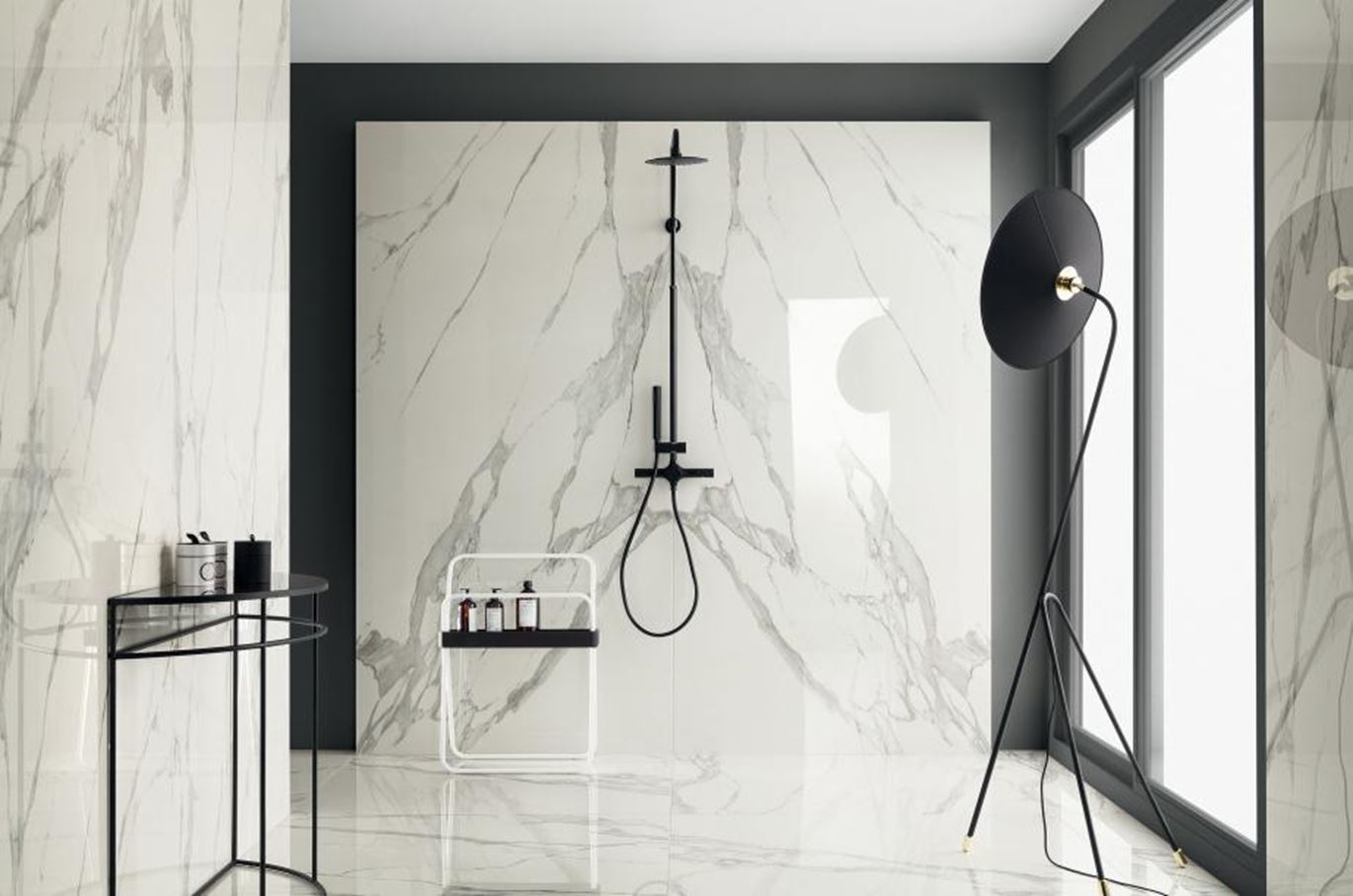 Dlažba Specchio Carrara pol 120x120