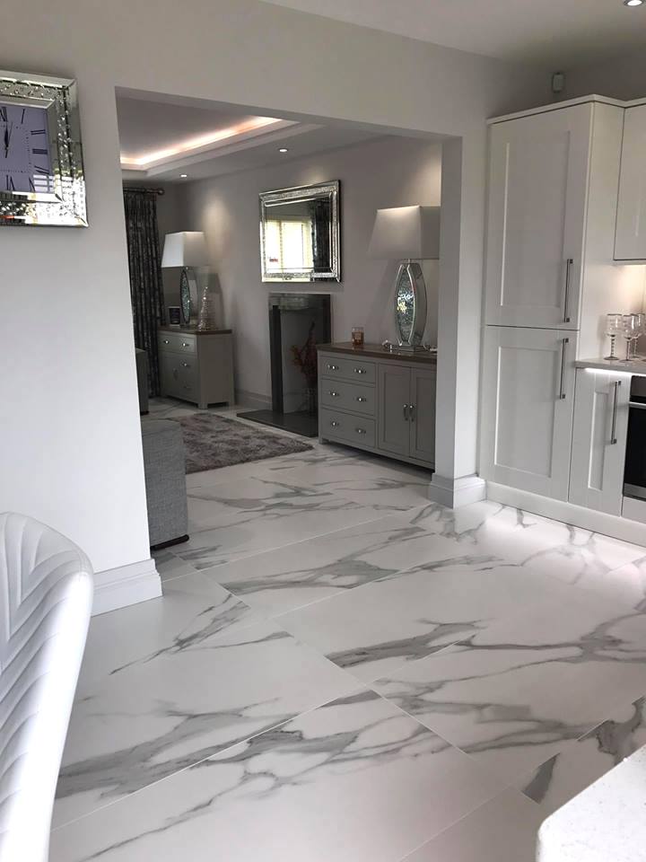 Dlažba Specchio Carrara sat 120x120