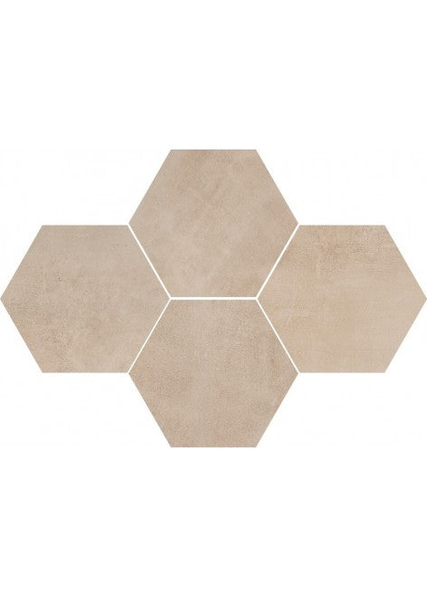 Dlažba Stark Beige Hexagon 28,3x40,8