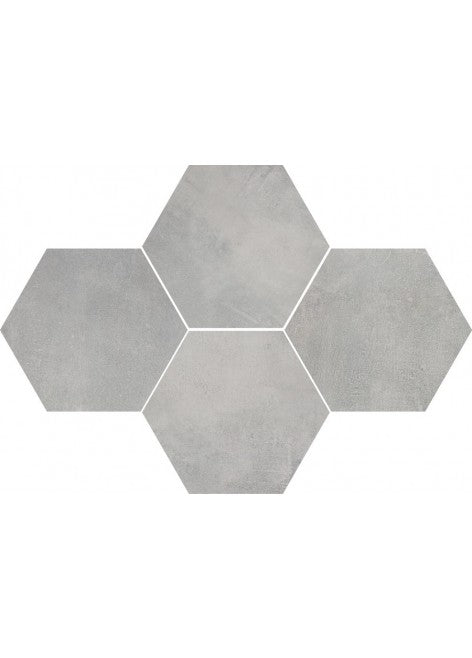 Dlažba Stark Grey Hexagon 28,3x40,8