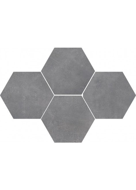 Dlažba Stark Pure Grey Hexagon 28,3x40,8