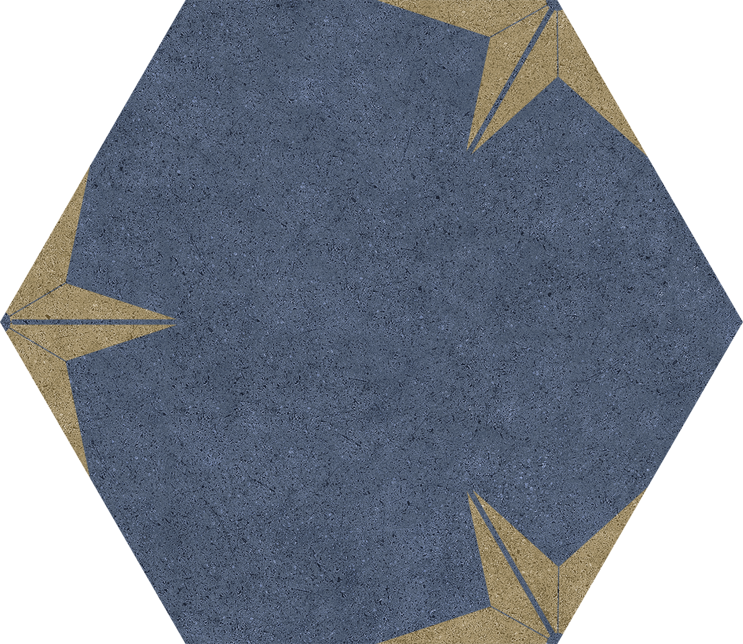 Dlažba Stella Gold Hex 25
