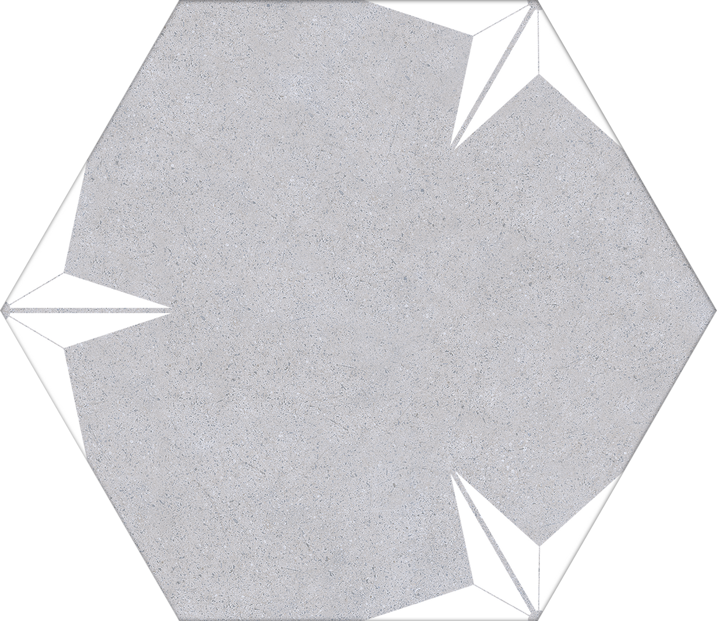 Dlažba Stella Nero Mist Hex 25