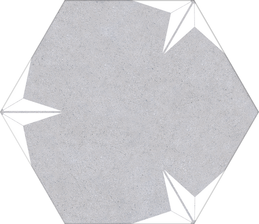 Dlažba Stella Nero Mist Hex 25