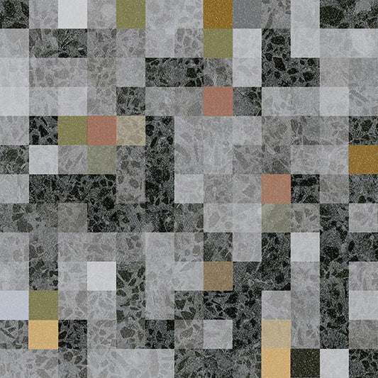 Dlažba Stracciatella Granella Grafito 20x20