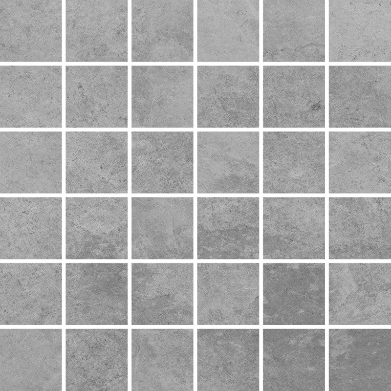 Dlažba Tacoma Silver Mozaika 30x30