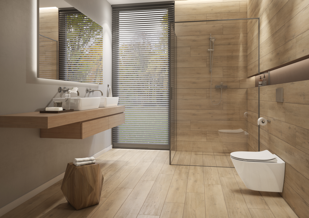 Dlažba Rustic Bronze 19,8x119,8 rektifikovaná.