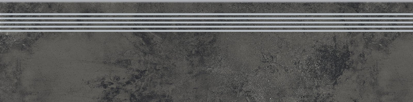 Dlažba Quenos Graphite schodovka 30x120