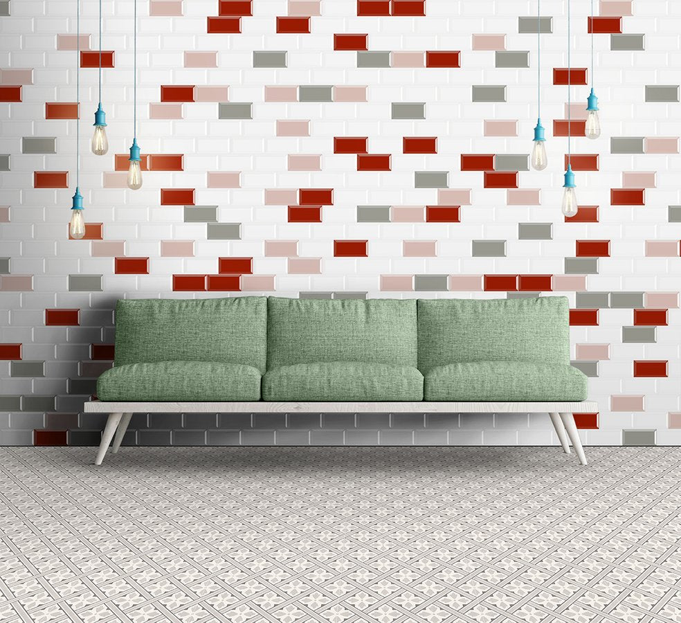 Dlažba Hidraulico Star Black 45x45
